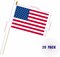 20 Pack Military Flag Set Small Mini Army Armed Forces All Branches Handheld Flags on Wooden Stick for Veterans Day,Memorial Day,US Fourth of July Decorations,5x8 Inch